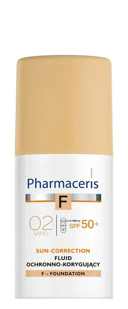 PHARMACERIS F SUN-CORRECTION Fluid Ochronno-Korygujący 02 SAND SPF50 30ml