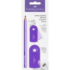 olowek-jumbo-sparkle-sleeve-temperowka-gumka-fiolet-blister-11675-faber-c