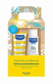 mustela-zestaw-maluszek-na-wakacjach-zel-do-mycia-100ml-mleczko-spf50-40ml
