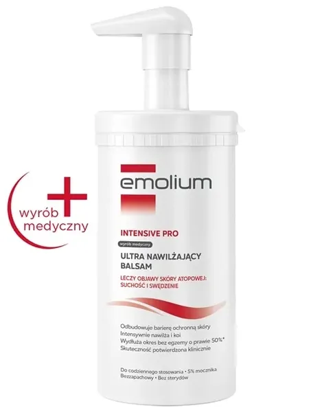 EMOLIUM INTENSIVE PRO Ultra Nawilżający Balsam Skóra Sucha - 500ml