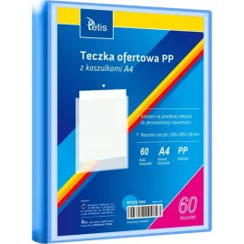 teczka-ofertowa-a4-pp-60-koszulek-niebieska-bt630-n60-tetis-tetis