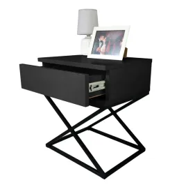 stolik-nocny-styl-glamour-czarny-mat-metal-x