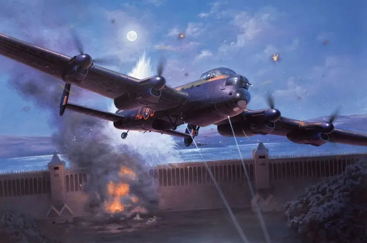 model-plastikowy-avro-lancaster-dambusters-revell-marka-revell-okres-ii-wojna-swiatowa