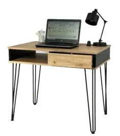 nowoczesne-biurko-rumba-metal-dab-artisan-czarne