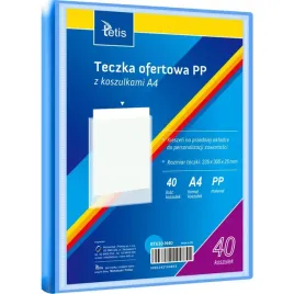 teczka-ofertowa-a4-pp-40-koszulek-niebieska-bt630-n40-tetis-tetis