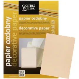 papier-ozdobny-galeria-papieru-a4-110g-laid-bezowy-50-galeria-papieru