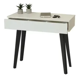 toaletka-biala-matowa-drewniane-nogi-czarne-90cm