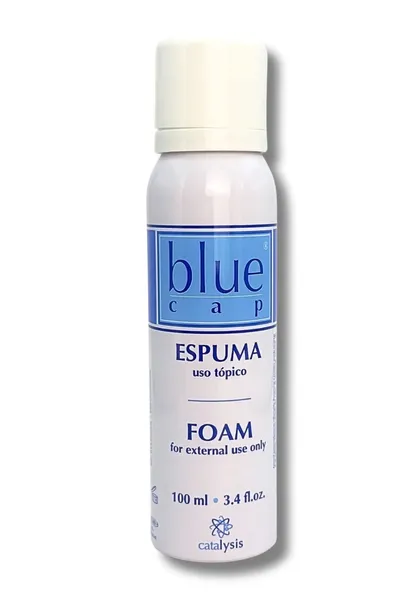 BLUE CAP Pianka Zmniejsza i Eliminuje Złuszczanie Się Naskórka - 100 ml