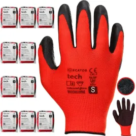 rekawice-robocze-mercator-tech-red-black-latex-120-par-7-s-mercator