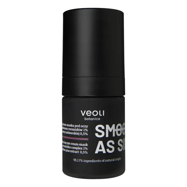 VEOLI BOTANICA Smooth Silk naprawczo-ujędrniający krem-maska pod oczy 15ml