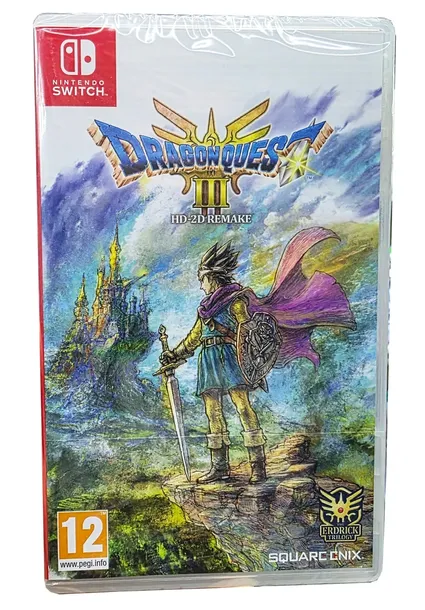 DRAGON QUEST III 3 HD-2D REMAKE SWITCH GRA NA KARTRIDŻU NOWA W FOLII