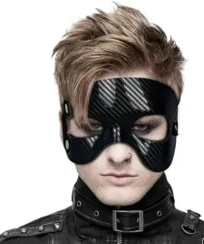 maska-na-twarz-steampunk-cyberpunk-goth-halloween-czarna-cosplay