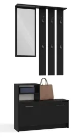 garderoba-vera-wieszak-lustro-szafka-na-buty-czern