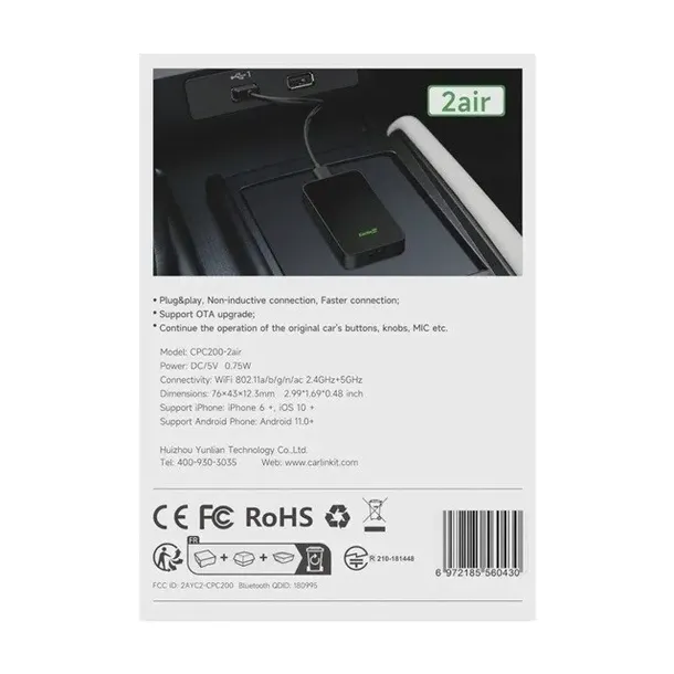 adapter-usb-carlinkit-cpc200-2air-czarny-model-cpc200-2air-stan-nowy