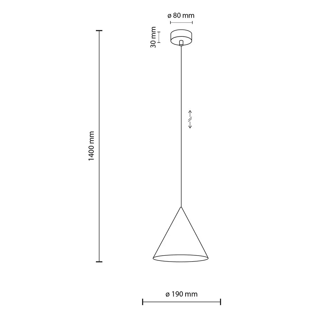 lampa-wiszaca-cono-black-10058-tk-lighting