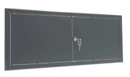 drzwiczki-rewizyjne-dwuskrzydlowe-90x60cm-grafit-metal-malowane-z-kluczem