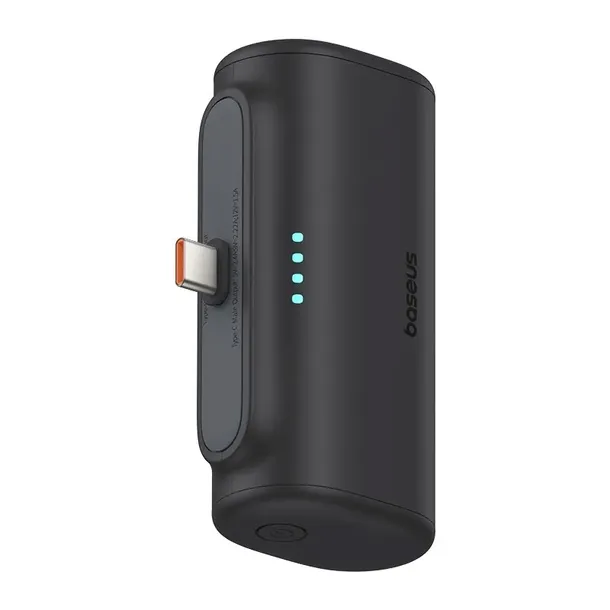 powerbank-baseus-compact-5000mah-usb-c-czarny-stan-nowy