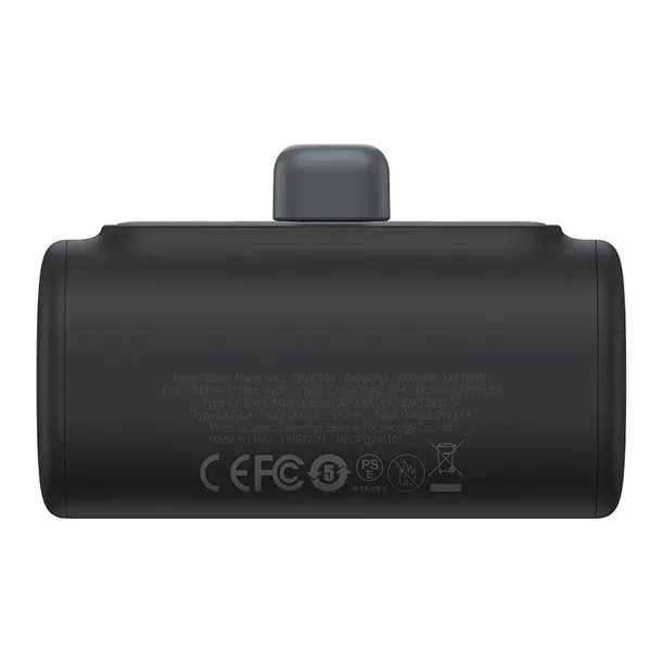powerbank-baseus-compact-5000mah-usb-c-czarny-pojemnosc-akumulatora-5000-mah