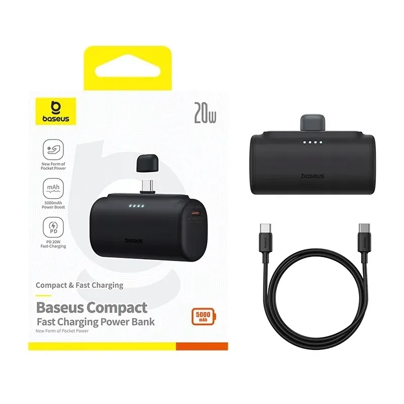 powerbank-baseus-compact-5000mah-usb-c-czarny