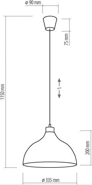 lampa-wiszaca-cap-black-2071-tk-lighting-liczba-punktow-swiatla-3