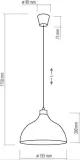 lampa-wiszaca-cap-black-2071-tk-lighting-liczba-punktow-swiatla-3