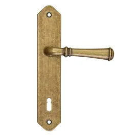 klamka-hamilton-z-szyldem-na-klucz-72mm-antyczne-zloto