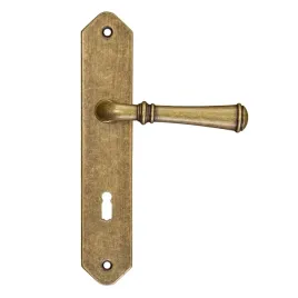 klamka-hamilton-z-szyldem-na-klucz-90mm-antyczne-zloto