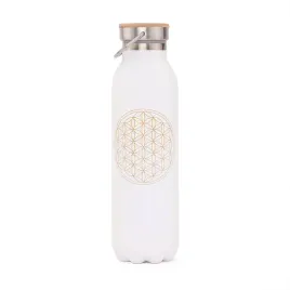 butelka-termiczna-bodhi-600-ml-stal-nierdzewna-wzor-kwiat-zycia-biel