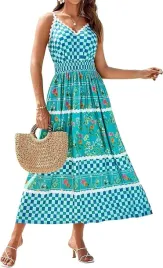 grace-karin-sukienka-boho-falbanki-kwiaty-rozmiar-s-zielona-y1