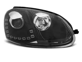 lampy-reflektory-vw-golf-v-5-03-09-led-drl-black