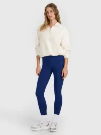 legginsy-damskie-dzianinowe-do-jogi-i-pilatesu-4f-granatowe-xs