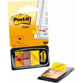 zakladki-post-it-25x43mm-reka-olowek-50-post-it