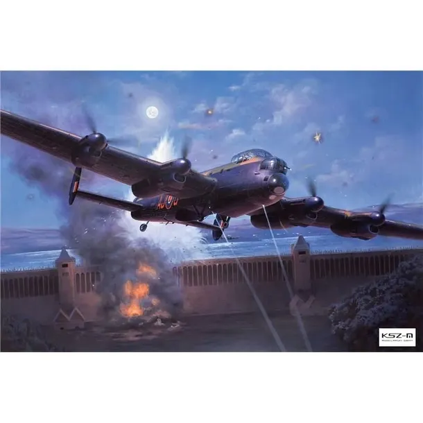 model-plastikowy-avro-lancaster-dambusters-revell-okres-ii-wojna-swiatowa-marka-revell