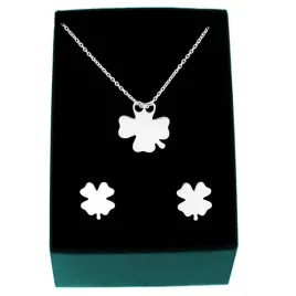 komplet-bizuterii-srebrnej-koniczynki-2w1-celebrytka-srebro-925-pudelko