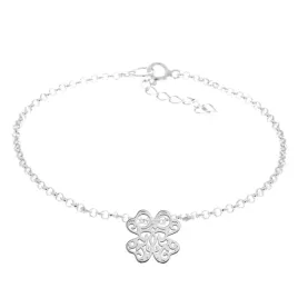 bransoletka-srebrna-na-noge-koniczynka-azurowa-srebro-925