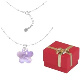 naszyjnik-srebrny-krysztal-swarovski-flower-kwiatek-violet