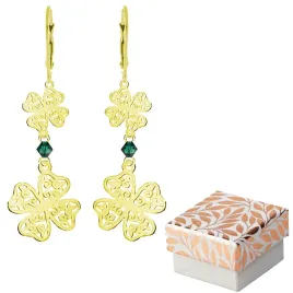 kolczyki-zlocone-dlugie-koniczynki-z-kr-swarovski-srebro-925