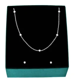 komplet-srebrny-kuleczki-diamentowane-srebro-925