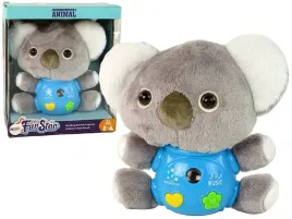 koala-projektor-dzwieki-zabawka-interaktywna-szara-lean-toys
