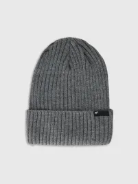 czapka-zimowa-damska-beanie-4f-szara