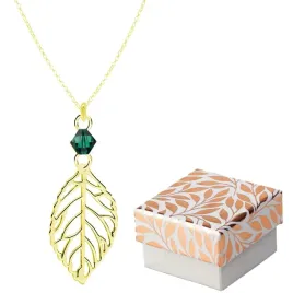 naszyjnik-srebrny-zlocony-lisc-azurowy-swarovski-bicone-srebro-925