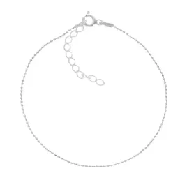 bransoletka-srebrna-na-noge-diamentowane-kuleczki-srebro-925