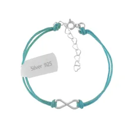 bransoletka-srebrna-dziecieca-nieskonczonosc-infinity-sznurek-srebro-925