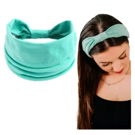 opaska-do-wlosow-turkusowa-turban-na-glowe-szeroka-elastyczna-mila-w-dotyku