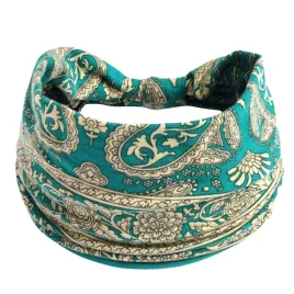 opaska-do-wlosow-zielona-turban-na-glowe-szeroka-elastyczna-mila-w-dotyku