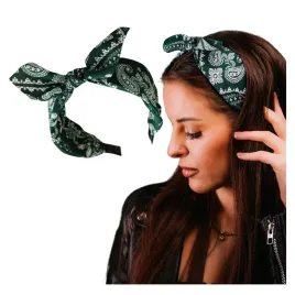 opaska-do-wlosow-zielona-z-kokarda-na-glowe-szeroka-w-bialy-wzor-paisley