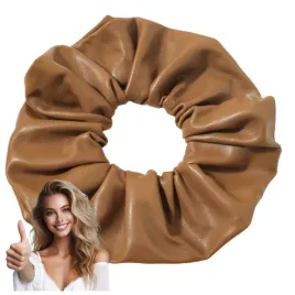 gumka-do-wlosow-brazowa-skorzana-duza-gruba-frotka-bezpieczna-i-wygodna