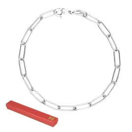 bransoletka-srebrna-spinacz-lancuch-srebro-925