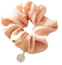 gumka-do-wlosow-gumki-scrunchie-frotka-rozowa-zlota-zawieszka-bez-laczen
