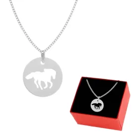 konik-mustang-srebrny-naszyjnik-kolko-srebro-925